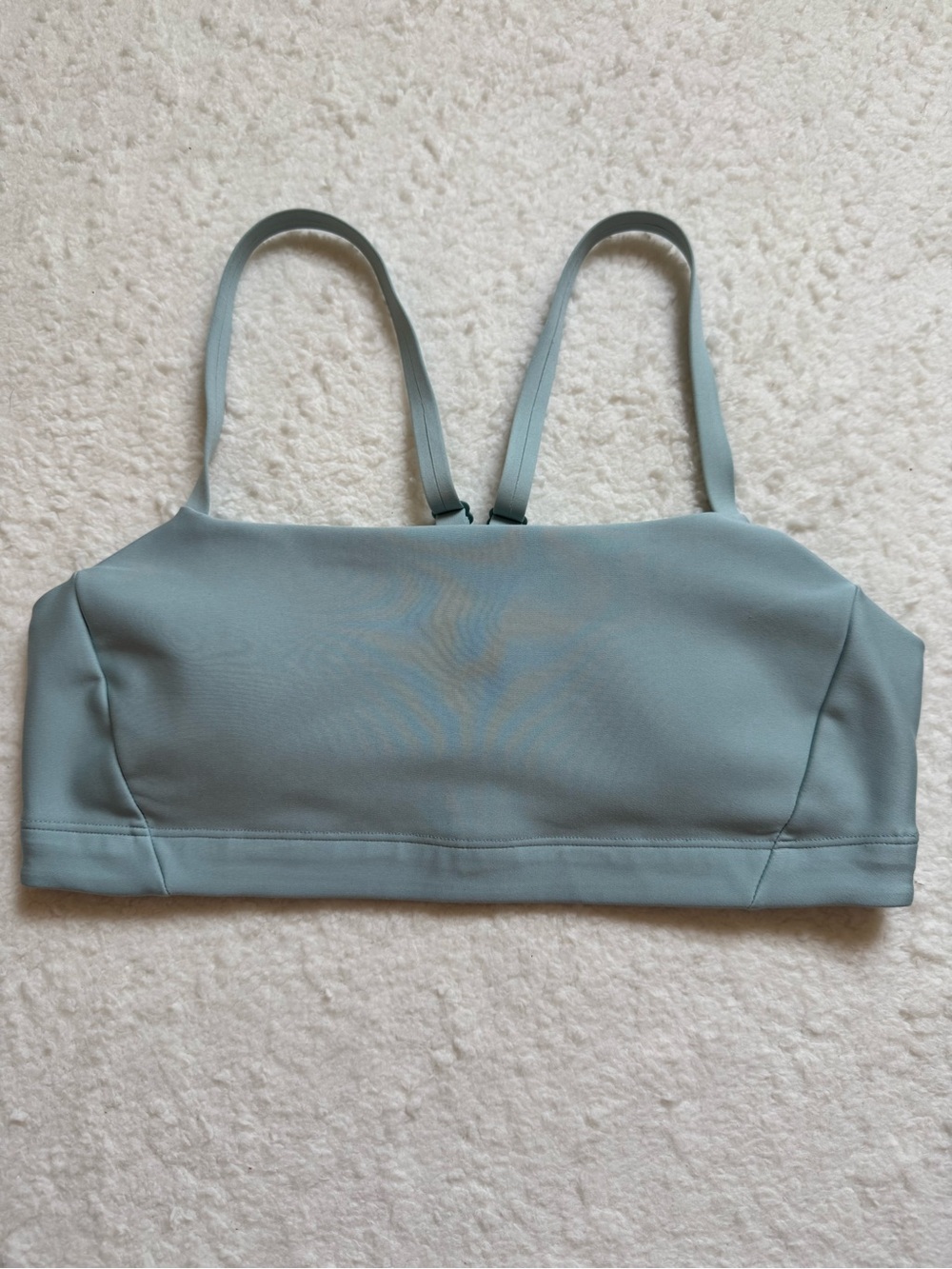 prAna Everyday Bralette Sports Bra Sage Green Strappy Back Medium - Picture 1 of 5